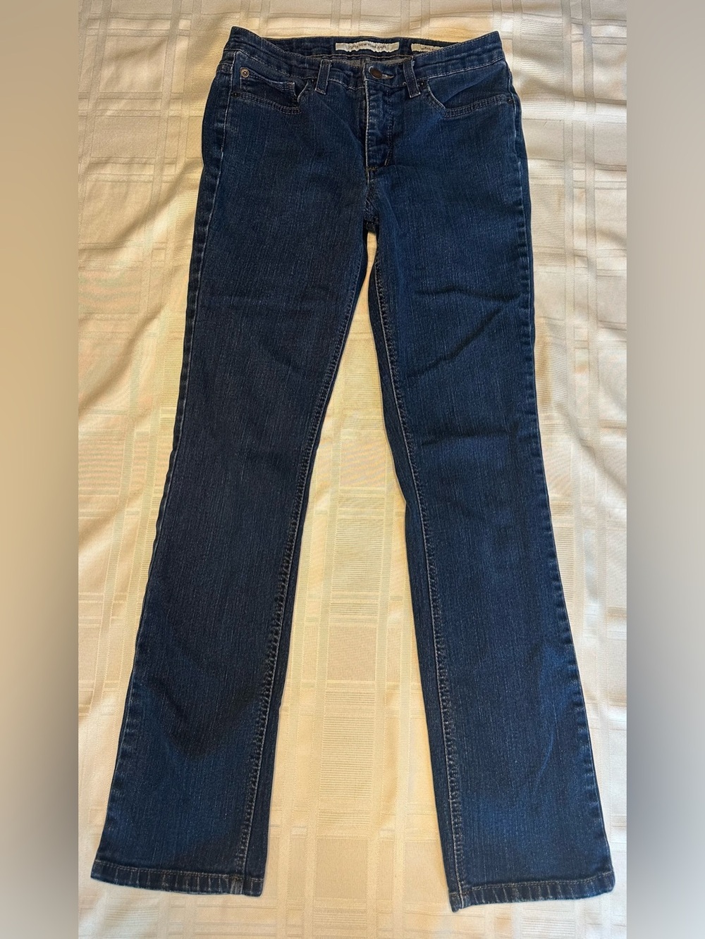 Jones New York Jeans Women’s Size 6 Sutton‎ Straight Blue Denim Pants Jeans